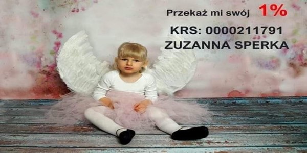 Zbiórka zakrętek dla Zuzi Sperki w SP24