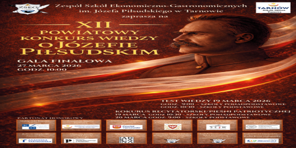 XII Powiatowy Konkurs Wiedzy o Józefie Piłsudskim