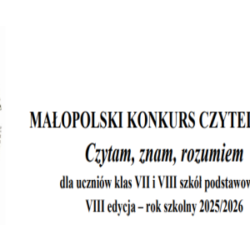 Małopolski Konkurs Czytelniczy "Czytam, znam, rozumiem" - ogromny sukces uczniów SP24