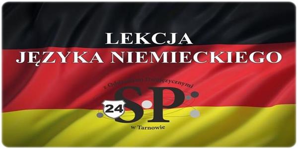 Język niemiecki w 1A - nauka przez zabawę!